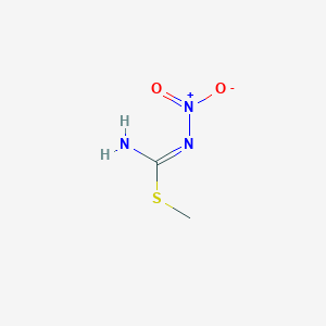 molecular formula C2H5N3O2S B12361130 methyl N'-nitrocarbamimidothioate 