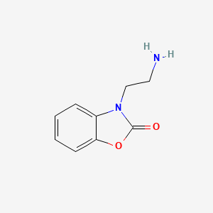 molecular formula C9H10N2O2 B12361166 3-(2-Aminoethyl)-2,3-dihydro-1,3-benzoxazol-2-one 