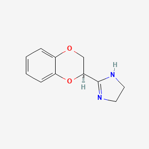 molecular formula C11H12N2O2 B1236119 (R)-idazoxan CAS No. 84687-14-9