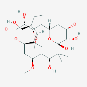molecular formula C27H48O11 B1236129 (-)-peloruside A 