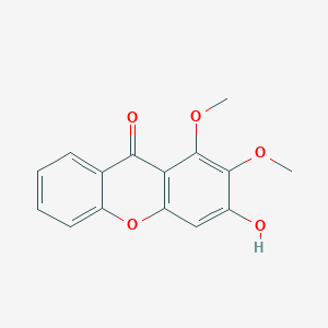 molecular formula C15H12O5 B12361342 3-Hydroxy-1,2-dimethoxyxanthone 