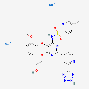 molecular formula C25H23N9Na2O6S B12361396 CID 69949666 