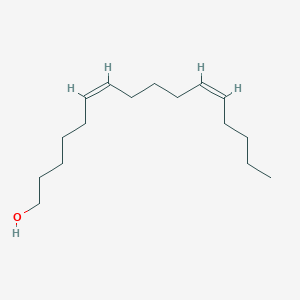 molecular formula C16H30O B1236145 6Z,11Z-hexadecadien-1-ol 
