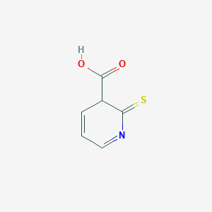 molecular formula C6H5NO2S B12361451 2-Thioxonicotinic acid 