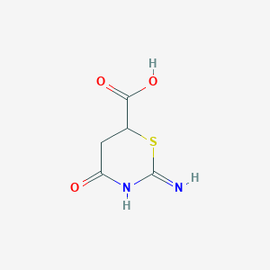 2-Imino-4-oxo-[1,3]thiazinane-6-carboxylic acid