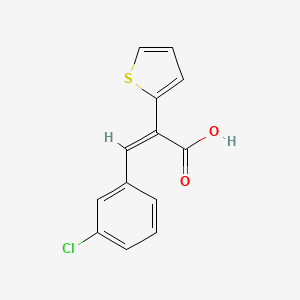 (2E)-3-(3-chlorophenyl)-2-thien-2-ylacrylic acid