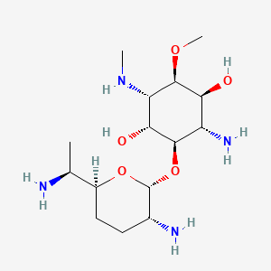 molecular formula C15H32N4O5 B1236149 Fortimicin B CAS No. 54783-95-8