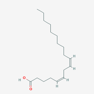 molecular formula C18H32O2 B1236152 Sebaleic acid 
