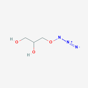 molecular formula C3H7N3O3 B12361542 1,2-Propanediol,3-azido- 