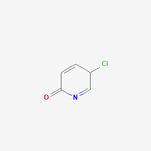 molecular formula C5H4ClNO B12361565 3-chloro-3H-pyridin-6-one 