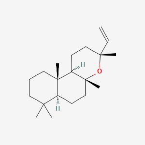 molecular formula C20H34O B12361597 Labd-14-ene, 8,13-epoxy-, (13S)- 