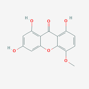 molecular formula C14H10O6 B1236160 异贝丽地佛林 