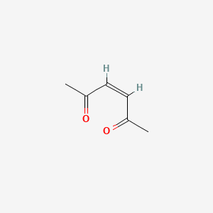 molecular formula C6H8O2 B1236164 cis-3-Hexene-2,5-dione CAS No. 17559-81-8
