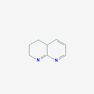 molecular formula C8H10N2 B12361640 2,3,4,4a-Tetrahydro-1,8-naphthyridine 