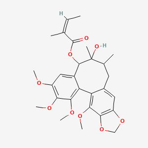 molecular formula C28H34O9 B1236166 Gomisin B 