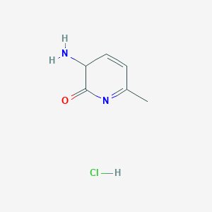 3-amino-6-methyl-3H-pyridin-2-one;hydrochloride