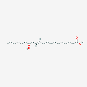 molecular formula C20H38O3 B1236168 14R-hydroxy-11E-eicosenoic acid 