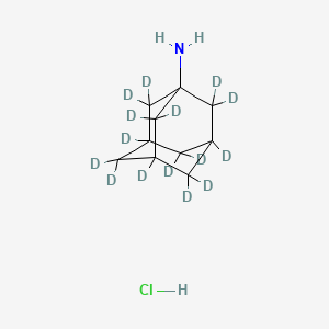 molecular formula C10H18ClN B12361714 Amantadine-d15 (hydrochloride) 