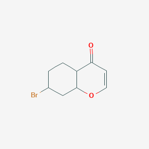 7-Bromo-4a,5,6,7,8,8a-hexahydrochromen-4-one