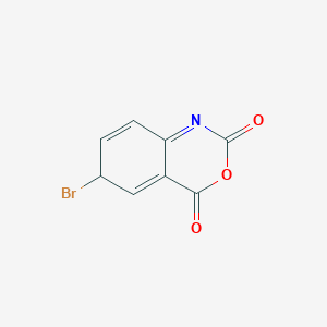 molecular formula C8H4BrNO3 B12361776 6-bromo-6H-3,1-benzoxazine-2,4-dione 