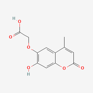 molecular formula C12H10O6 B1236178 Metesculetol CAS No. 52814-39-8