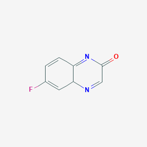 6-fluoro-4aH-quinoxalin-2-one