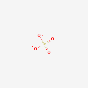 molecular formula O4Te-2 B1236183 Tellurate CAS No. 53112-54-2