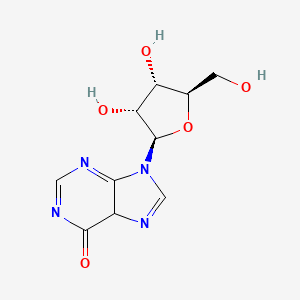 9-[(2R,3R,4S,5R)-3,4-dihydroxy-5-(hydroxymethyl)oxolan-2-yl]-5H-purin-6-one