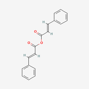 molecular formula C18H14O3 B1236190 Cinnamic anhydride CAS No. 538-56-7