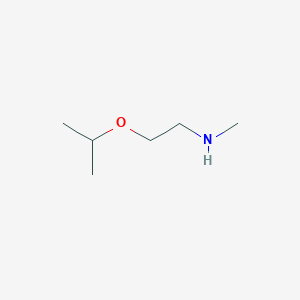 molecular formula C6H15NO B12361968 Methyl[2-(propan-2-yloxy)ethyl]amine CAS No. 114377-28-5