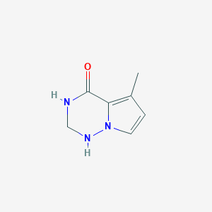 molecular formula C7H9N3O B12362008 7-[2-Hydroxy-3-[2-hydroxyethyl(methyl)amino]propyl]-1,3-dimethylpurine-2,6-dione,pyridine-3-carboxylic acid 