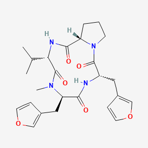 molecular formula C25H32N4O6 B12362015 Endolide F 