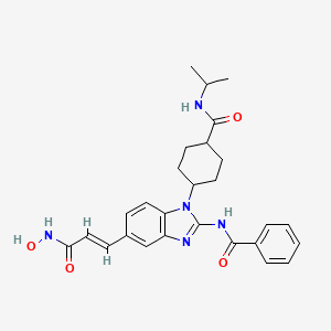 molecular formula C27H31N5O4 B12362020 Alk/hdac-IN-1 