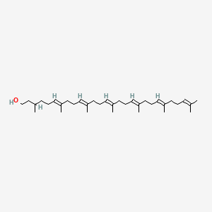 B1236209 Dihydroheptaprenol CAS No. 88929-43-5
