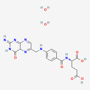 (2S)-2-[[4-[(2-imino-4-oxo-4aH-pteridin-6-yl)methylamino]benzoyl]amino]pentanedioic acid;dihydrate