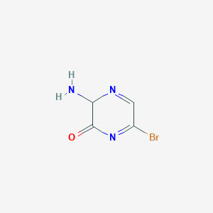 2-amino-5-bromo-2H-pyrazin-3-one