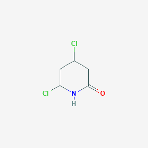 molecular formula C5H7Cl2NO B12362166 4,6-Dichloropiperidin-2-one 