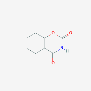 molecular formula C8H11NO3 B12362167 4a,5,6,7,8,8a-Hexahydrobenzo[e][1,3]oxazine-2,4-dione 