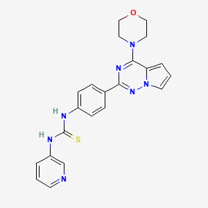 molecular formula C22H21N7OS B12362175 mTOR inhibitor-18 