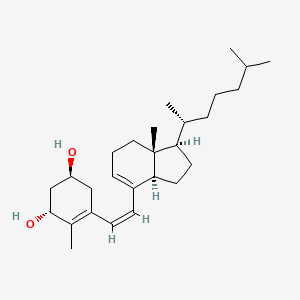 molecular formula C27H44O2 B1236225 1-Hydroxyprevitamin D3 CAS No. 41461-13-6