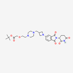 molecular formula C29H39N5O7 B12362286 E3 ligase Ligand-Linker Conjugate 65 