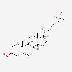 molecular formula C27H45FO B1236229 25-Fluorocholesterol CAS No. 64164-45-0