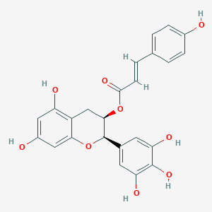 molecular formula C24H20O9 B1236232 Epigallocatechin 3-O-p-coumarate CAS No. 89013-65-0