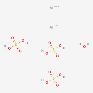 Sulfuric acid, aluminum salt (3:2), hydrate (8CI,9CI)