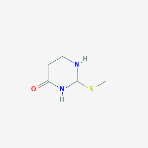 2-Methylsulfanyl-1,3-diazinan-4-one