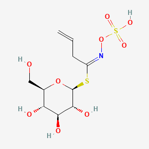 molecular formula C10H17NO9S2 B1236239 芥子苷 CAS No. 534-69-0
