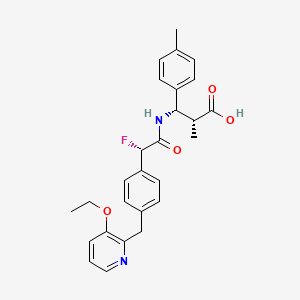 molecular formula C27H29FN2O4 B12362406 Keap1-Nrf2-IN-18 