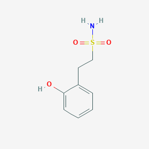 molecular formula C8H11NO3S B12362418 2-(2-Hydroxyphenyl)ethanesulfonamide 