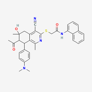 molecular formula C34H34N4O3S B12362423 Cdk2-IN-25 