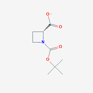 1,2-Azetidinedicarboxylic acid, 1-(1,1-dimethylethyl) ester, (2R)-